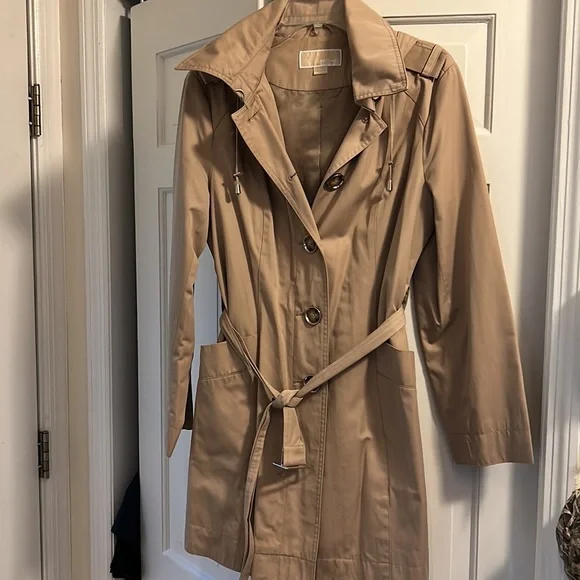 Michael Michael Kors Trench Coat - Picture 1 of 6